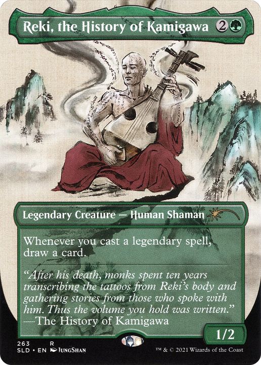 Reki, the History of Kamigawa in the group Magic the Gathering / Sets / Secret Lair / Secret Lair Drop at Proxyprinters.com (90993)