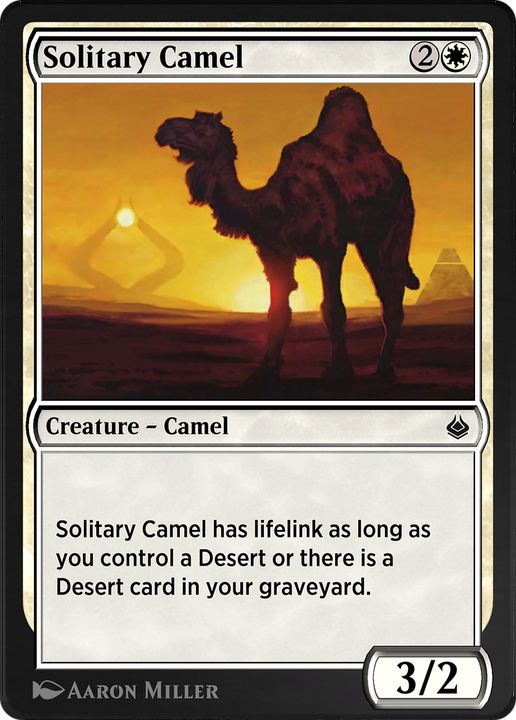 Solitary Camel in the group Advanced search at Proxyprinters.com (91012)