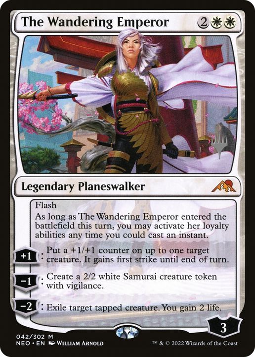 The Wandering Emperor in the group Magic the Gathering / Types / Colors / White at Proxyprinters.com (91021)