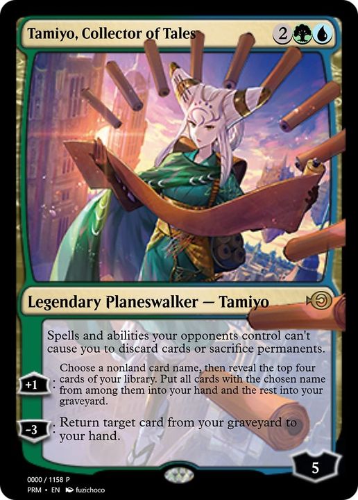 Tamiyo, Collector of Tales in the group Magic the Gathering / Sets / Magic Origins Clash Pack at Proxyprinters.com (9103)