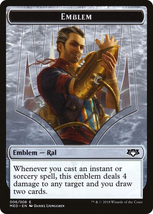 Ral, Izzet Viceroy Emblem in the group Magic the Gathering / Types / Colors / Colorless at Proxyprinters.com (9104)