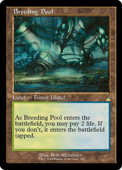 Breeding Pool in the group Magic the Gathering / Types / Land / Forest at Proxyprinters.com (91042)