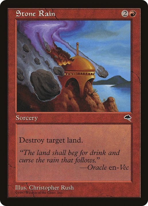 Stone Rain in the group Magic the Gathering / Types / Colors / Red at Proxyprinters.com (91046)