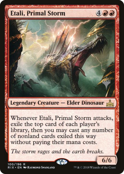 Etali, Primal Storm in the group Magic the Gathering / Types / Colors / Red at Proxyprinters.com (91060)