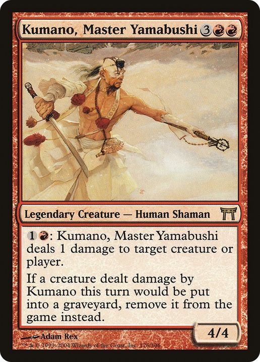 Kumano, Master Yamabushi in the group Magic the Gathering / Types / Colors / Red at Proxyprinters.com (91080)