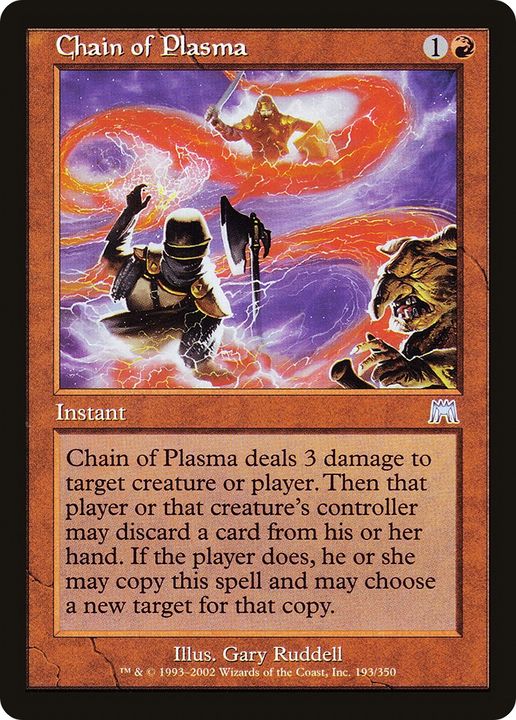 Chain of Plasma in the group Magic the Gathering / Types / Colors / Red at Proxyprinters.com (91103)