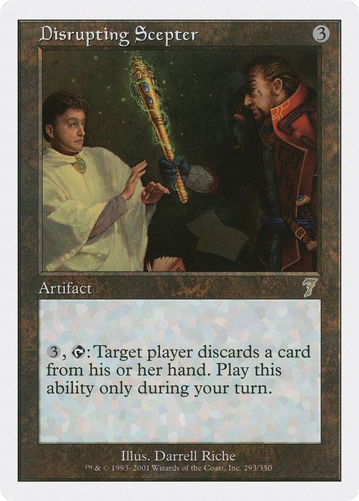 Disrupting Scepter in the group Magic the Gathering / Types / Artifacts / Artifact at Proxyprinters.com (91106)