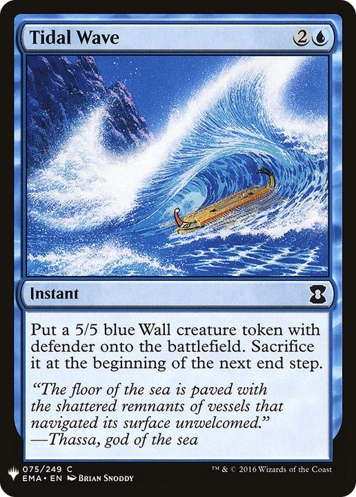 Tidal Wave in the group Magic the Gathering / Types / Colors / Blue at Proxyprinters.com (91108)