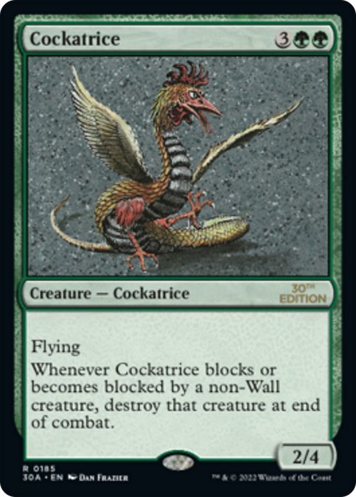 Cockatrice in the group Magic the Gathering / Sets / 30th Anniversary Edition at Proxyprinters.com (91135)