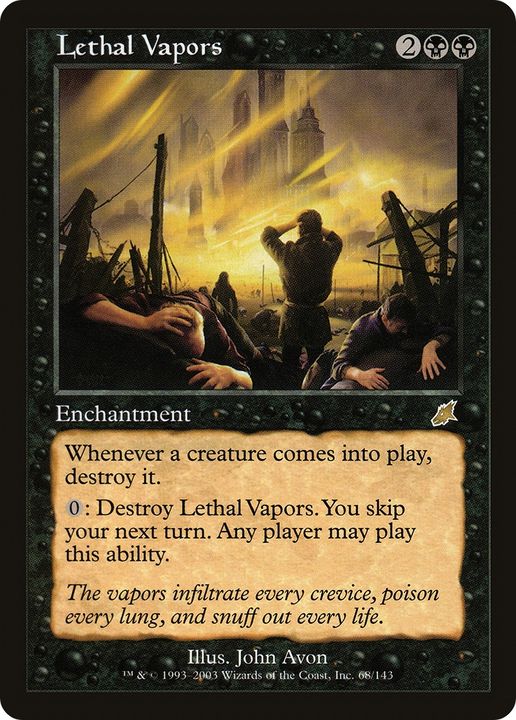 Lethal Vapors in the group Magic the Gathering / Types / Enchantment / Enchantment at Proxyprinters.com (91142)