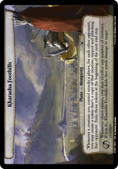 Kharasha Foothills in the group Magic the Gathering / Types / Colors / Colorless at Proxyprinters.com (91152)