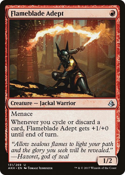 Flameblade Adept in the group Magic the Gathering / Sets / Amonkhet at Proxyprinters.com (91159)