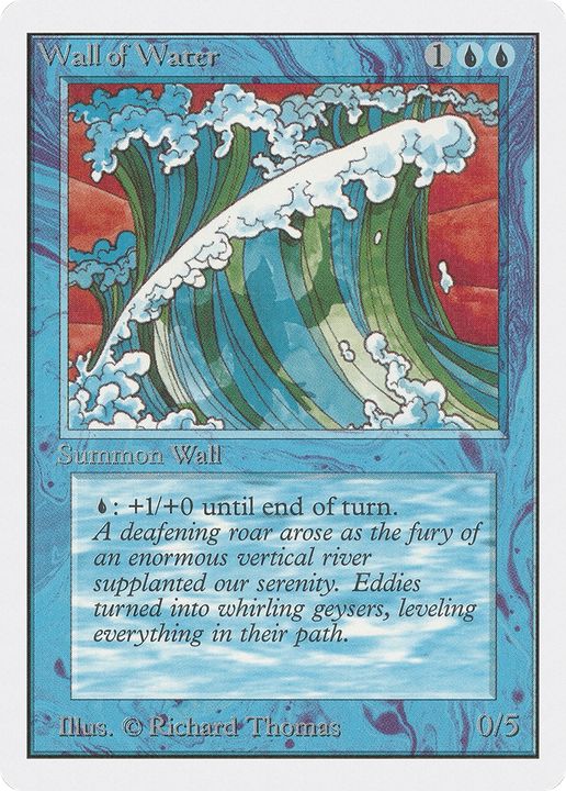 Wall of Water in the group Magic the Gathering / Types / Colors / Blue at Proxyprinters.com (91169)