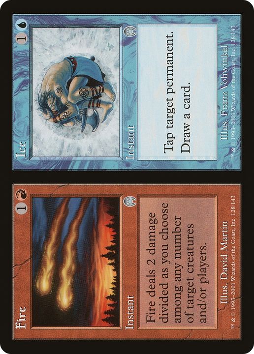 Fire // Ice in the group Magic the Gathering / Types / Colors / Multicolors / R, U at Proxyprinters.com (91187)