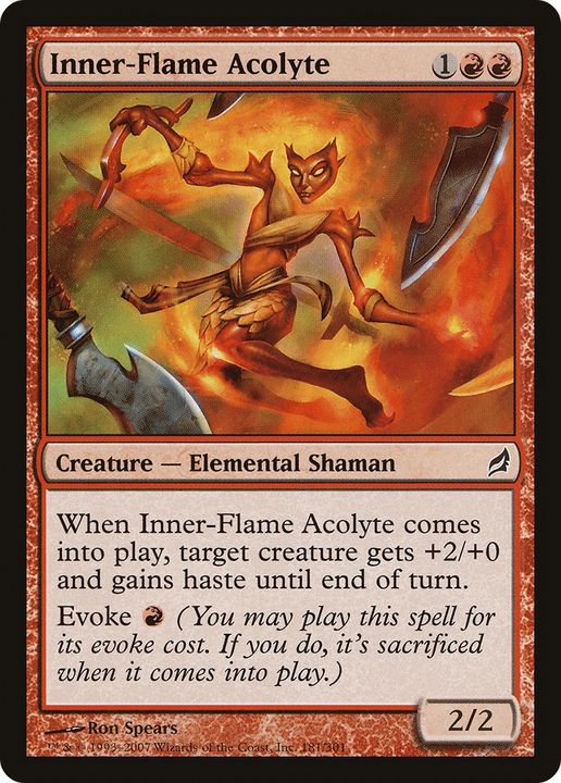 Inner-Flame Acolyte in the group Magic the Gathering / Sets / Lorwyn at Proxyprinters.com (91200)