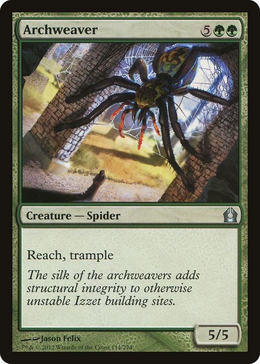 Archweaver in the group Magic the Gathering / Types / Colors / Green at Proxyprinters.com (91206)