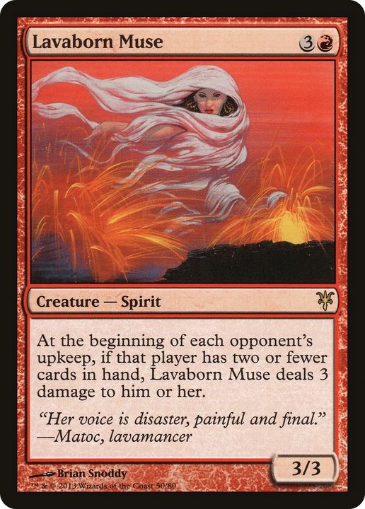 Lavaborn Muse in the group Magic the Gathering / Types / Colors / Red at Proxyprinters.com (91232)