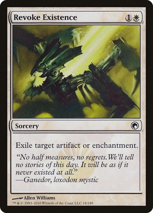 Revoke Existence in the group Magic the Gathering / Types / Colors / White at Proxyprinters.com (9124)