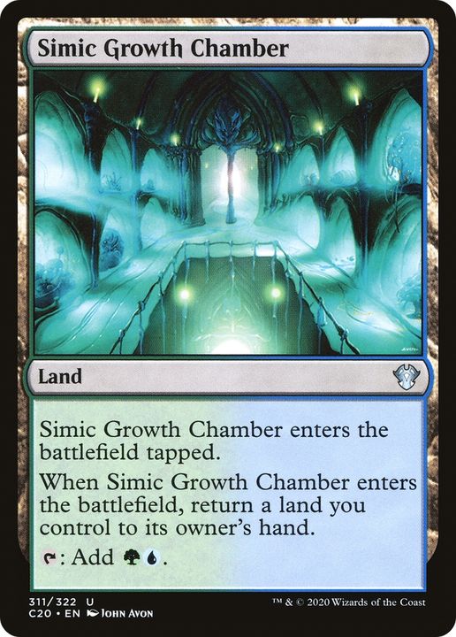 Simic Growth Chamber in the group Magic the Gathering / Types / Colors / Colorless at Proxyprinters.com (91240)