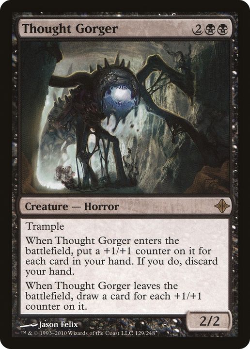 Thought Gorger in the group Magic the Gathering / Types / Colors / Black at Proxyprinters.com (91247)