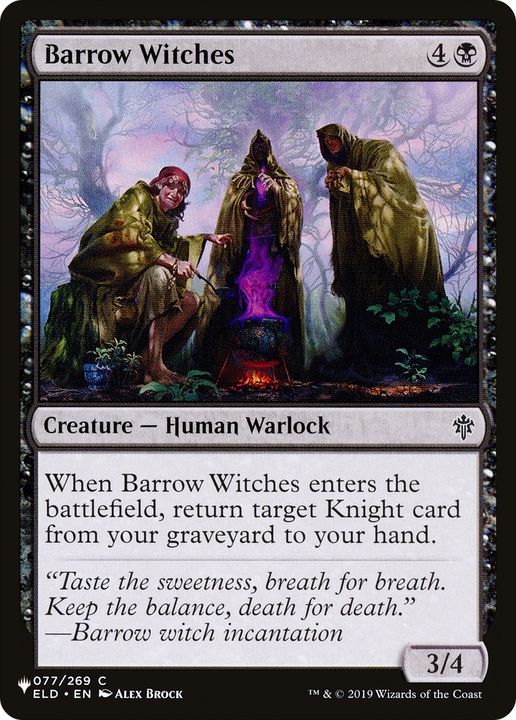 Barrow Witches in the group Magic the Gathering / Sets / The List at Proxyprinters.com (91252)