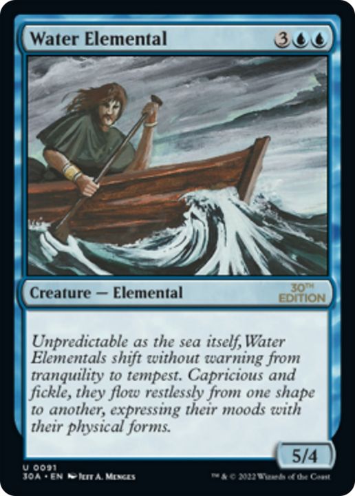 Water Elemental in the group Magic the Gathering / Sets / 30th Anniversary Edition at Proxyprinters.com (91287)