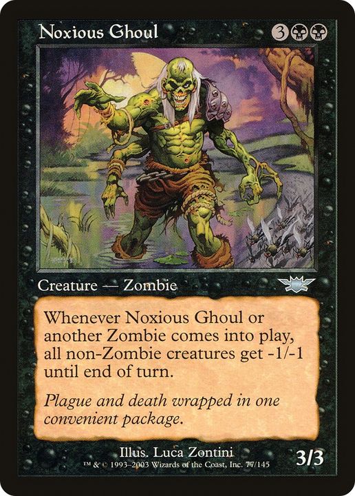 Noxious Ghoul in the group Magic the Gathering / Types / Colors / Black at Proxyprinters.com (91288)