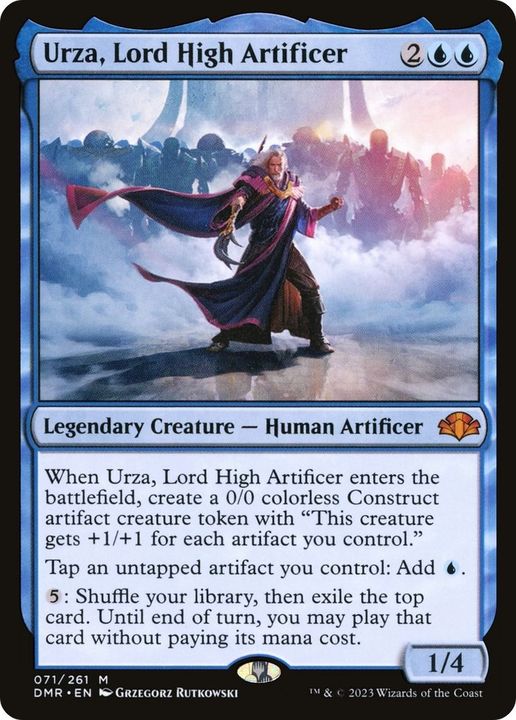 Urza, Lord High Artificer in the group Advanced search at Proxyprinters.com (9129)