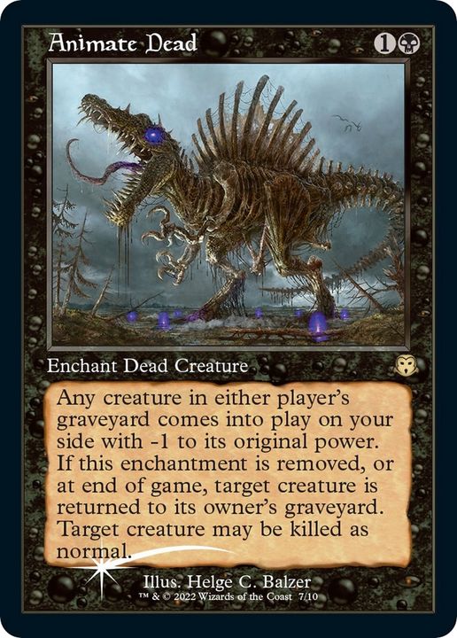 Animate Dead in the group Magic the Gathering / Types / Colors / Black at Proxyprinters.com (91302)