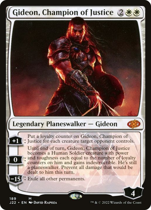 Gideon, Champion of Justice in the group Advanced search at Proxyprinters.com (91314)