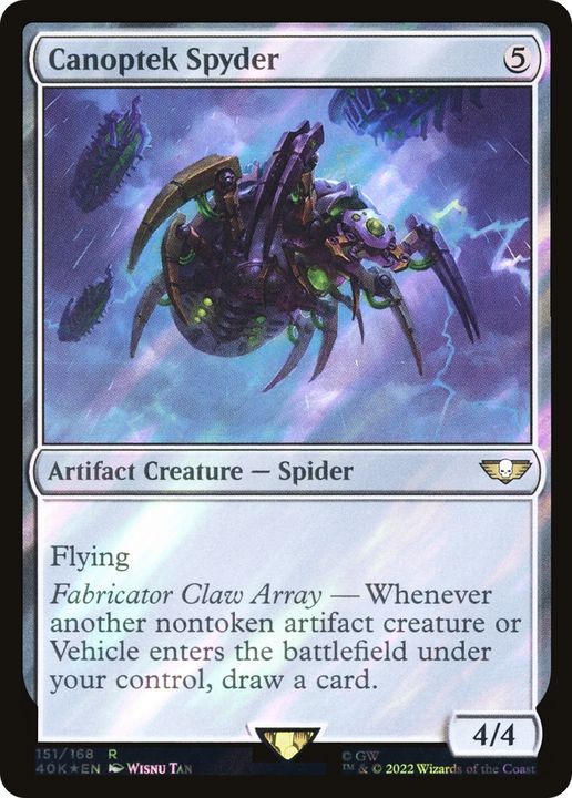 Canoptek Spyder in the group Magic the Gathering / Types / Colors / Colorless at Proxyprinters.com (91330)