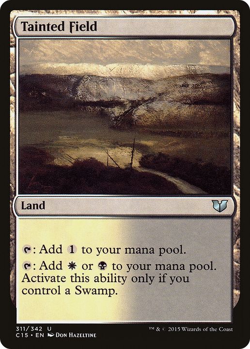 Tainted Field in the group Magic the Gathering / Types / Colors / Colorless at Proxyprinters.com (91350)