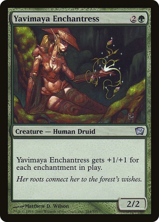 Yavimaya Enchantress in the group Magic the Gathering / Types / Colors / Green at Proxyprinters.com (91352)