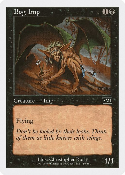 Bog Imp in the group Magic the Gathering / Types / Colors / Black at Proxyprinters.com (91355)