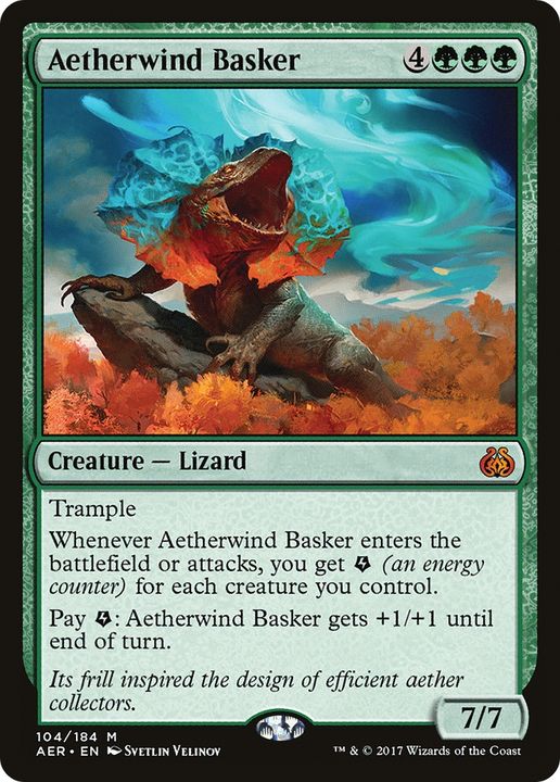 Aetherwind Basker in the group Magic the Gathering / Types / Colors / Green at Proxyprinters.com (91359)