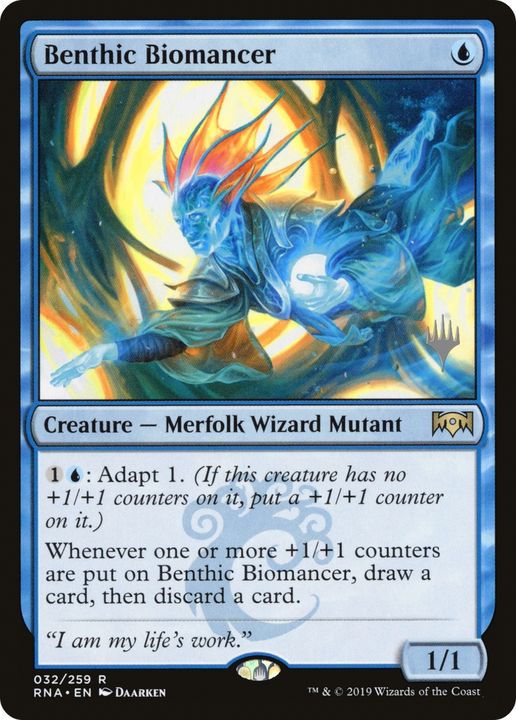 Benthic Biomancer in the group Magic the Gathering / Types / Creatures / Wizard at Proxyprinters.com (91406)