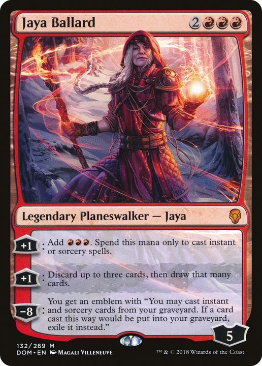 Jaya Ballard in the group Magic the Gathering / Types / Colors / Red at Proxyprinters.com (91408)