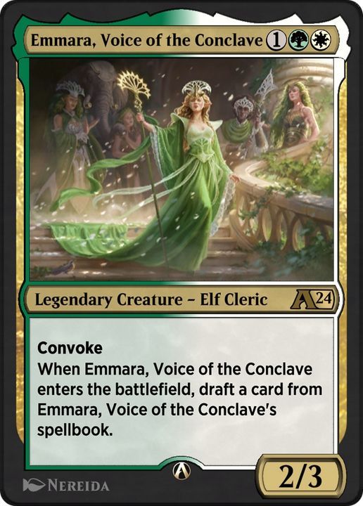 Emmara, Voice of the Conclave in the group Advanced search at Proxyprinters.com (91410)