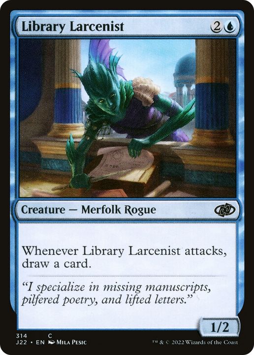 Library Larcenist in the group Magic the Gathering / Types / Colors / Blue at Proxyprinters.com (91422)