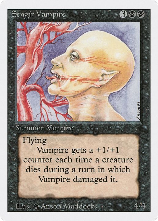 Sengir Vampire in the group Magic the Gathering / Types / Colors / Black at Proxyprinters.com (91424)