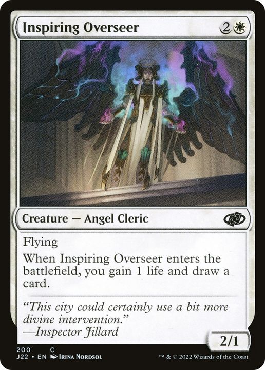 Inspiring Overseer in the group Magic the Gathering / Types / Colors / White at Proxyprinters.com (91428)