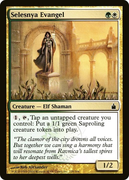 Selesnya Evangel in the group Magic the Gathering / Types / Colors / Multicolors / G, W at Proxyprinters.com (9143)