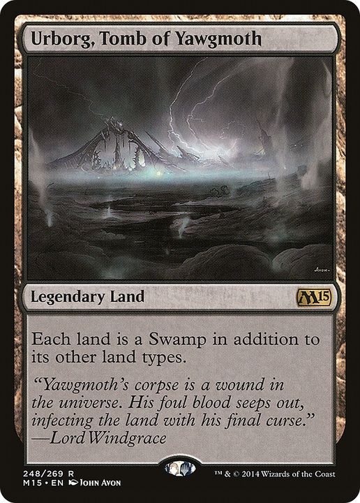 Urborg, Tomb of Yawgmoth in the group Magic the Gathering / Sets / Magic 2015 Tokens at Proxyprinters.com (91449)