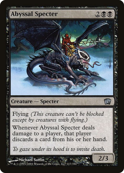 Abyssal Specter in the group Magic the Gathering / Sets / Eighth Edition at Proxyprinters.com (91463)