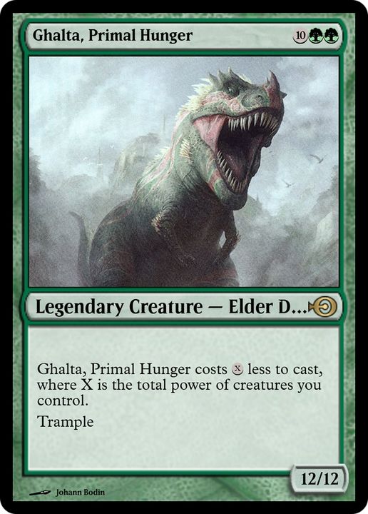 Ghalta, Primal Hunger in the group Magic the Gathering / Sets / Magic Origins Clash Pack at Proxyprinters.com (91473)