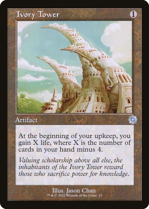 Ivory Tower in the group Magic the Gathering / Sets / The Brothers' War Retro Artifacts at Proxyprinters.com (91477)