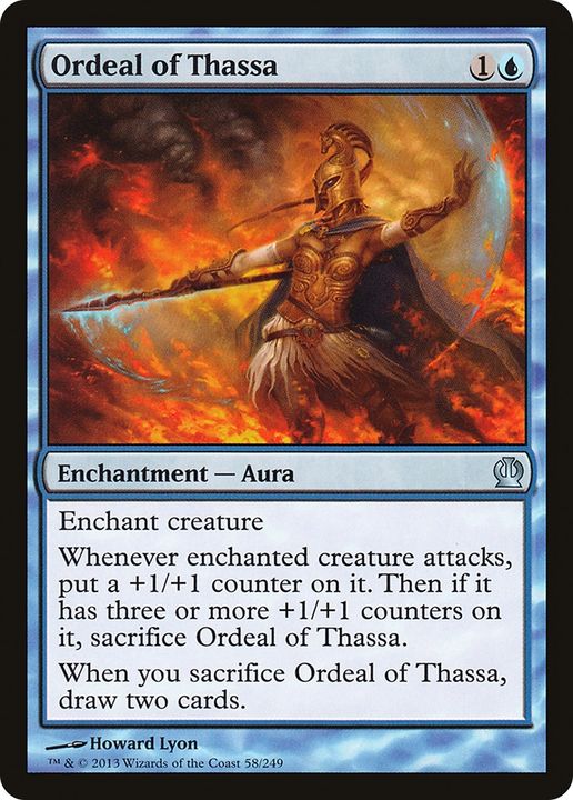 Ordeal of Thassa in the group Magic the Gathering / Types / Colors / Blue at Proxyprinters.com (91510)