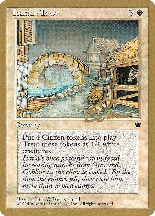 Icatian Town in the group Magic the Gathering / Sets / Pro Tour Collector Set at Proxyprinters.com (91511)