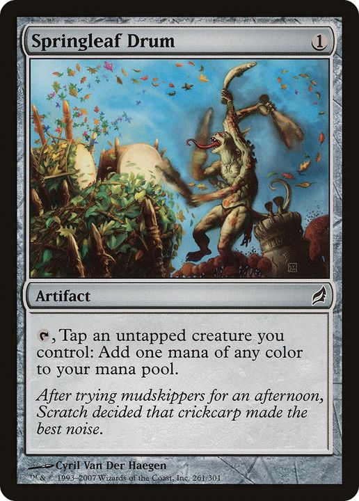 Springleaf Drum in the group Magic the Gathering / Sets / Lorwyn at Proxyprinters.com (91540)