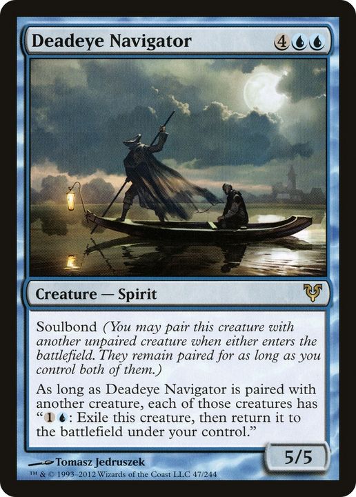 Deadeye Navigator in the group Magic the Gathering / Types / Colors / Blue at Proxyprinters.com (91553)